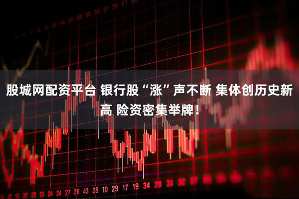 股城网配资平台 银行股“涨”声不断 集体创历史新高 险资密集举牌！