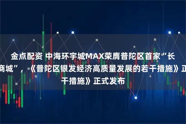金点配资 中海环宇城MAX荣膺普陀区首家“长者友好商城”,《普陀区银发经济高质量发展的若干措施》正式发布