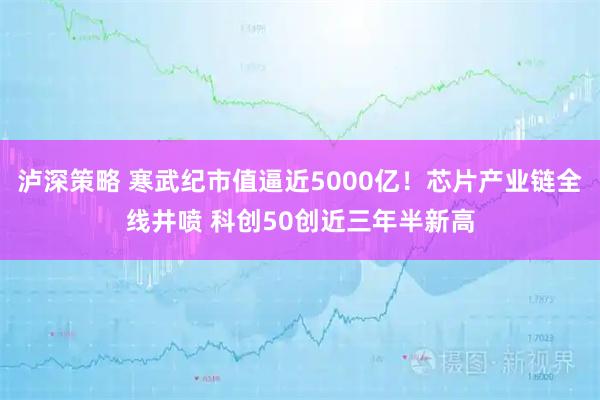 泸深策略 寒武纪市值逼近5000亿！芯片产业链全线井喷 科创50创近三年半新高